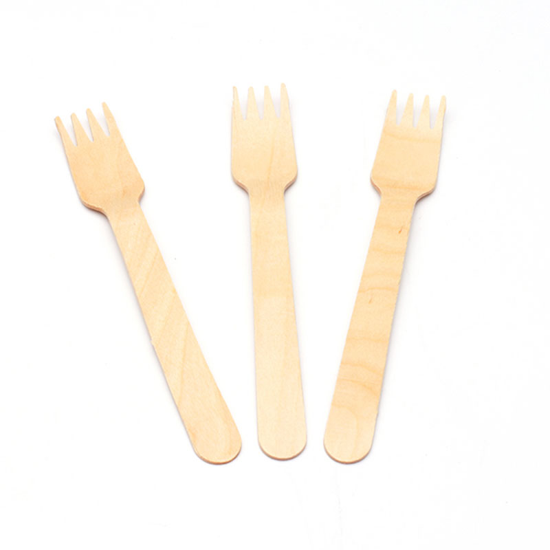 Wooden Biodegradable Disposable Cutlery Forks