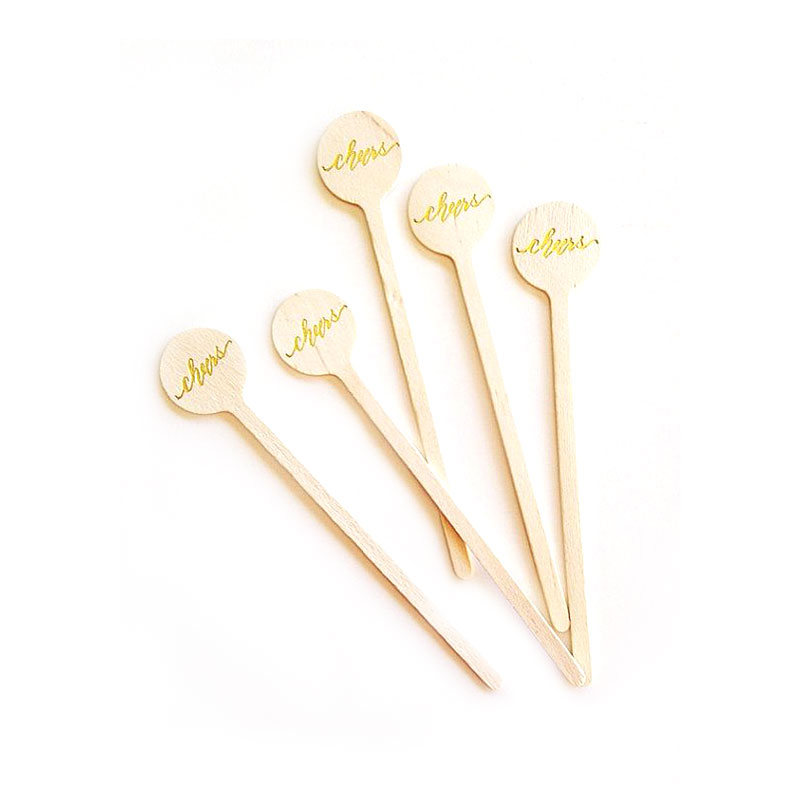 Disposable Round Coffee Stirrer For Coffee & Tea Tool