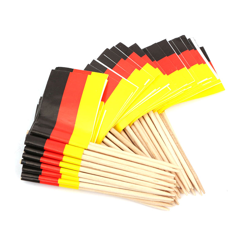 Custom International Flag Toothpicks, Cupcake Toothpicks