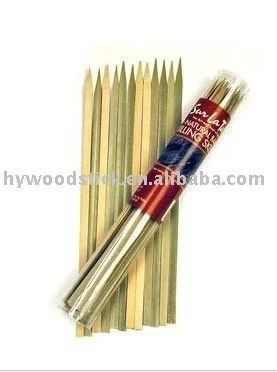 bamboo sticks food barbecue skewers